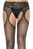 lycra sheer garter panty hose
