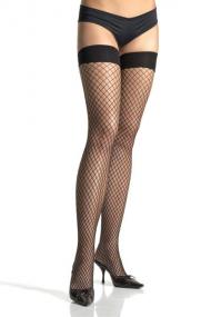 Spandex Industrial Net thigh highs